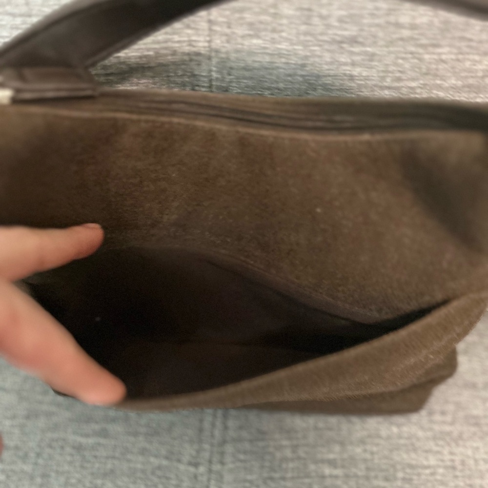 Croft & Barrow Dark Brown Shoulder Bag Purse - Picture 8 of 12